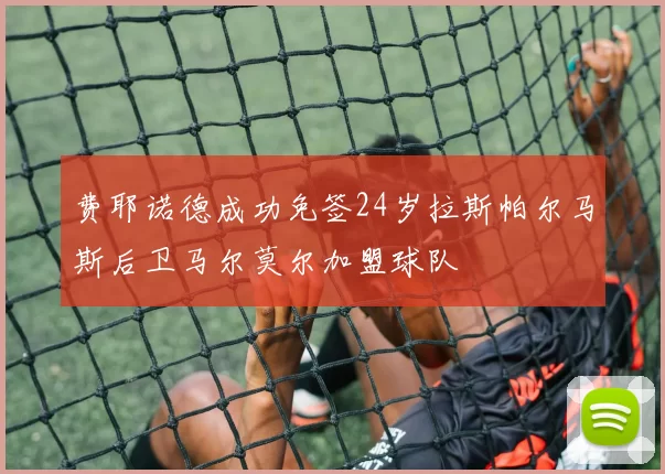 费耶诺德成功免签24岁拉斯帕尔马斯后卫马尔莫尔加盟球队